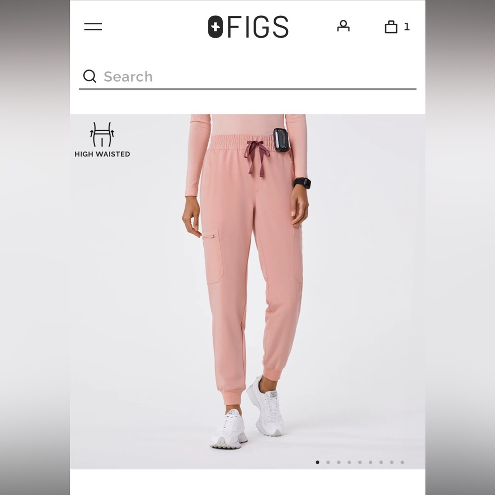 Figs High Waisted Uman Relaxed Jogger Scrub Pants